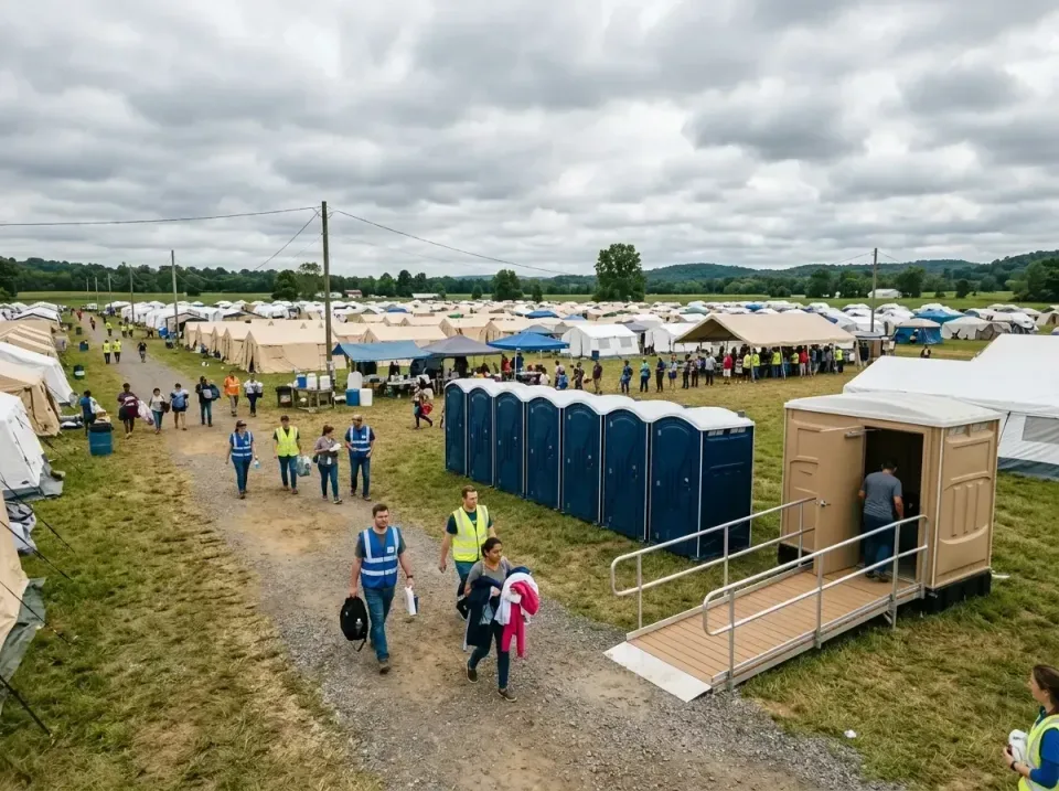 disaster-relief-camp-restrooms-010 — frequently asked questions, Dumpster & Portable Bathrooms Rental in West Monroe, MI